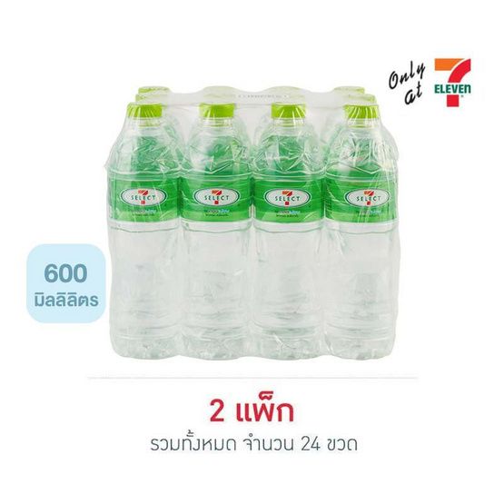 7-Select — питьевая вода, 600 мл × 12