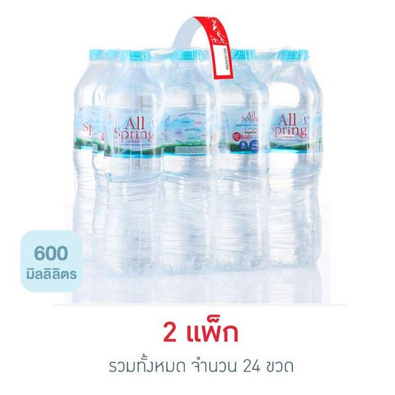 All Spring — минеральная вода, 600 мл × 12
