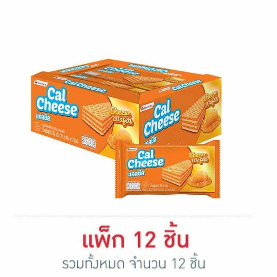 Cal Cheese — сырные вафли, 27.5 г × 12