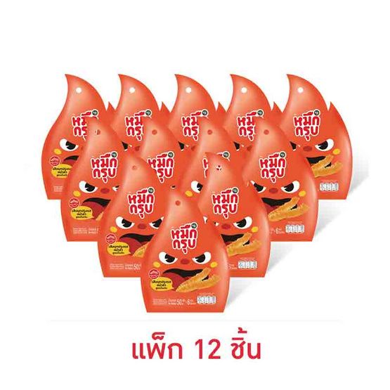 Muek Krub — конжаковый снек мала (по-сычуаньски остро), 50 г × 12