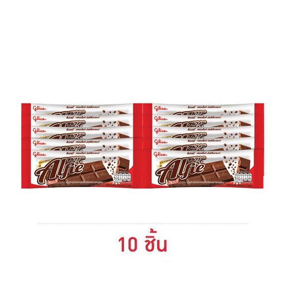 Glico Alfie — печенье с шоколадом, 31 г