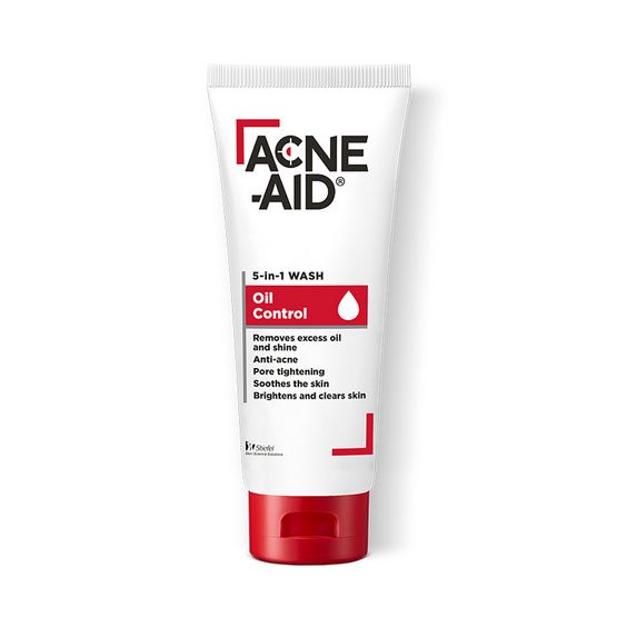 Acne-Aid — очищающее средство 5-в-1, контроль жирности, 100 мл