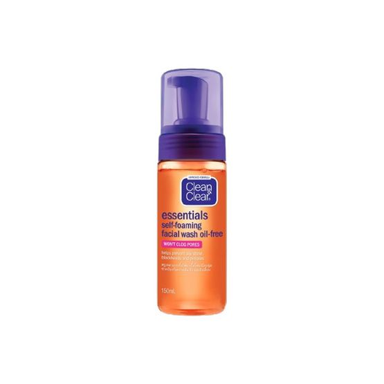 Clean & Clear — самопенящаяся пенка для умывания, 150 мл
