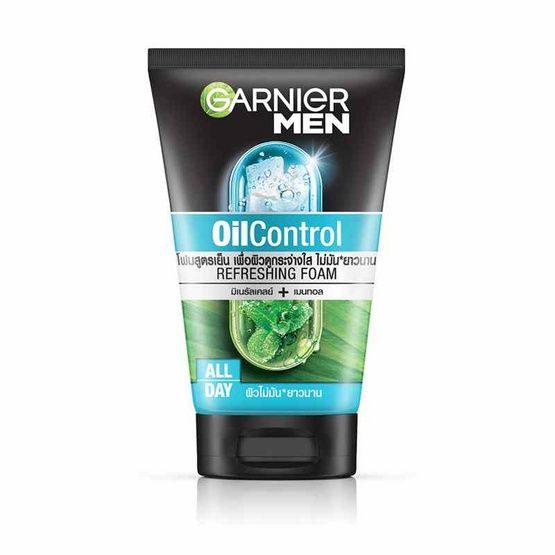 Garnier Men — освежающая пенка, контроль жирности, 100 мл